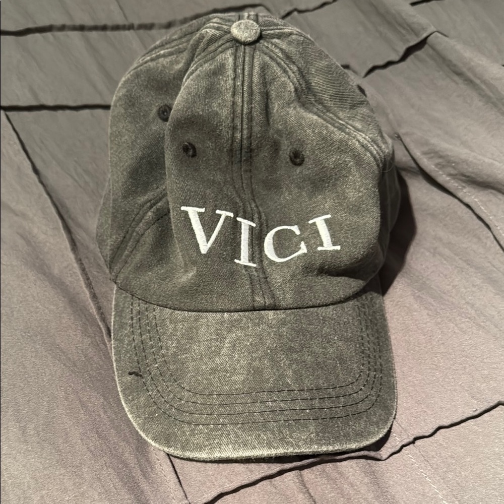 Vici Charcoal Casual Cap